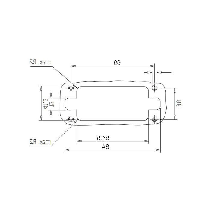 Gas/electric quick change module, ADAPTS 2 standard modules, H6B-M2-M, 09140061000